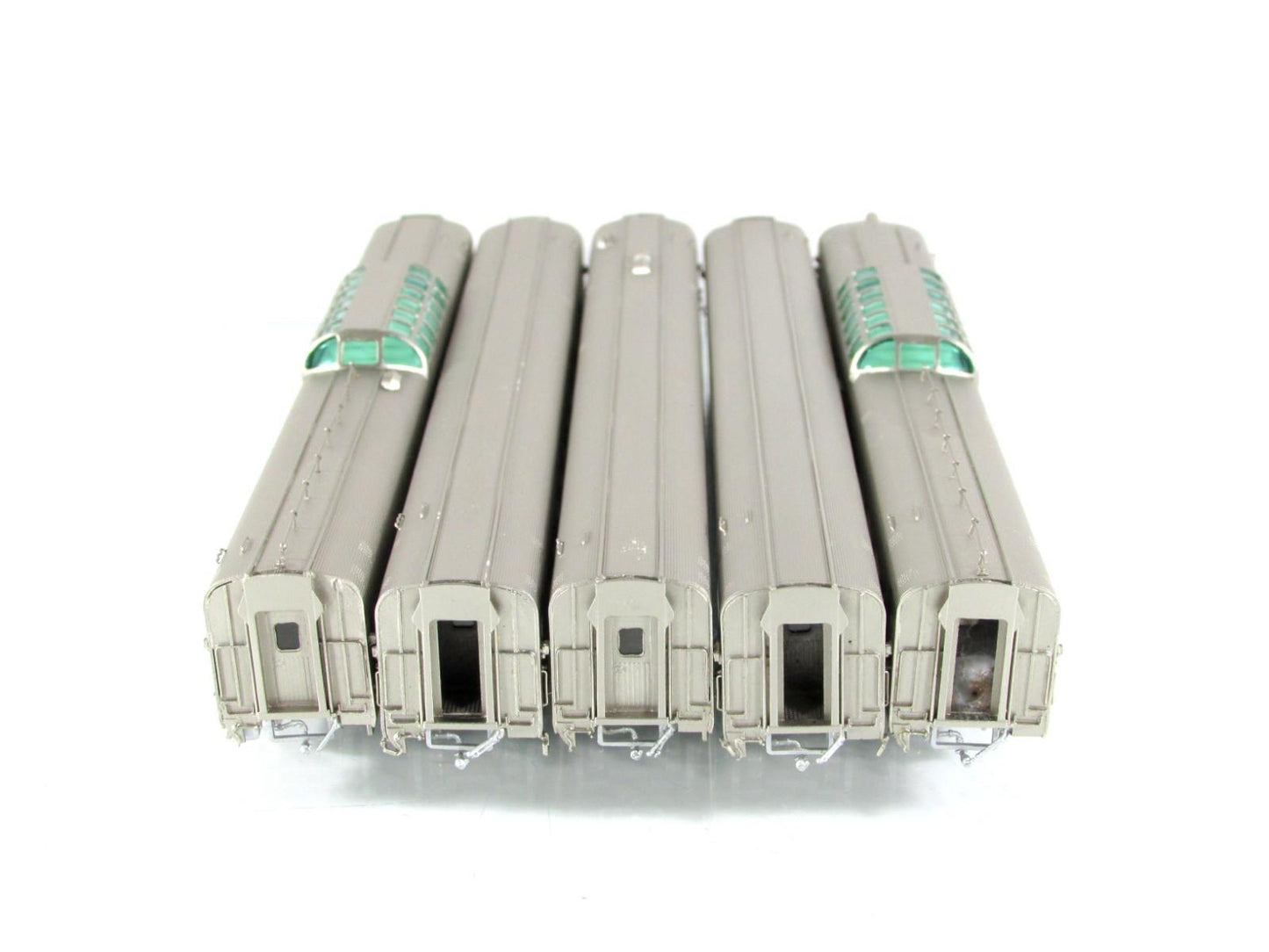 N Scale BRASS **CB&Q DENVER ZEPHYR** Passenger 5-Car Set - SHOREHAM Box A2 *RARE