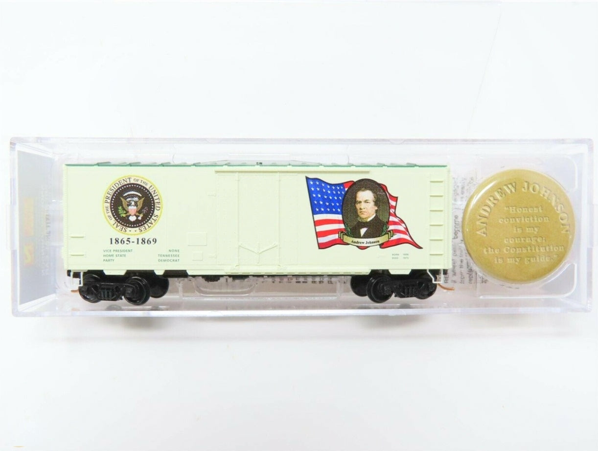 N Scale United States Presidential 40' Box Car Variety Lot - Micro Trains