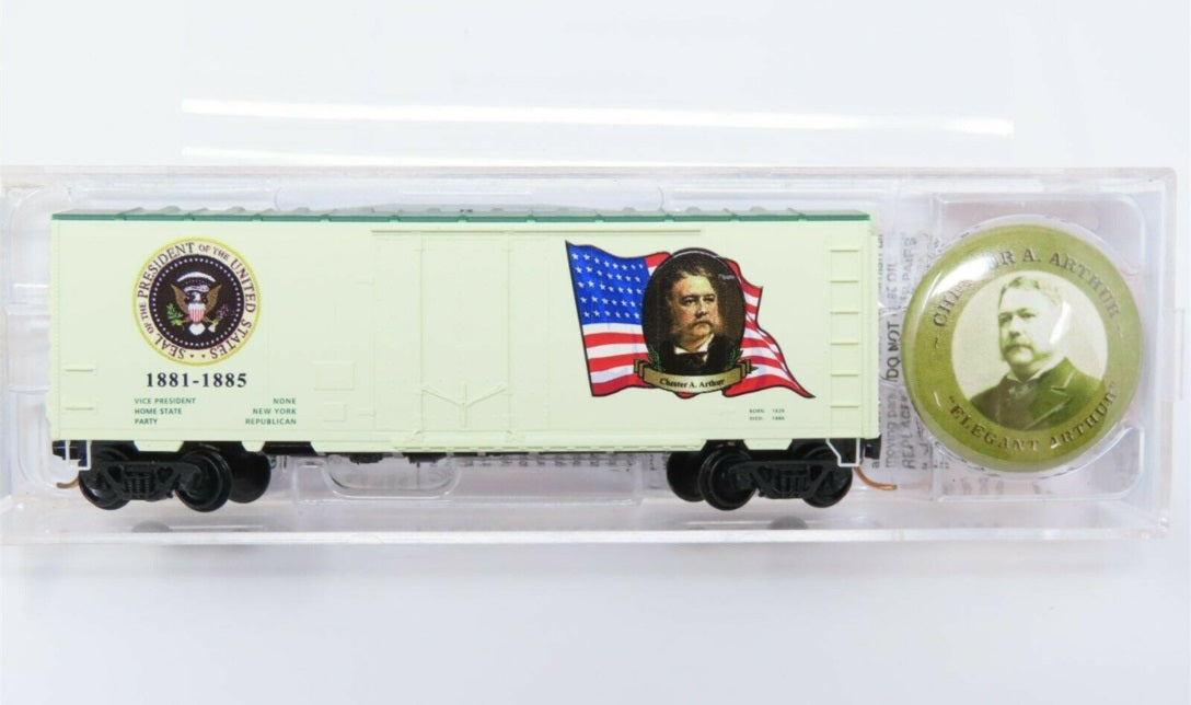 N Scale United States Presidential 40' Box Car Variety Lot - Micro Trains