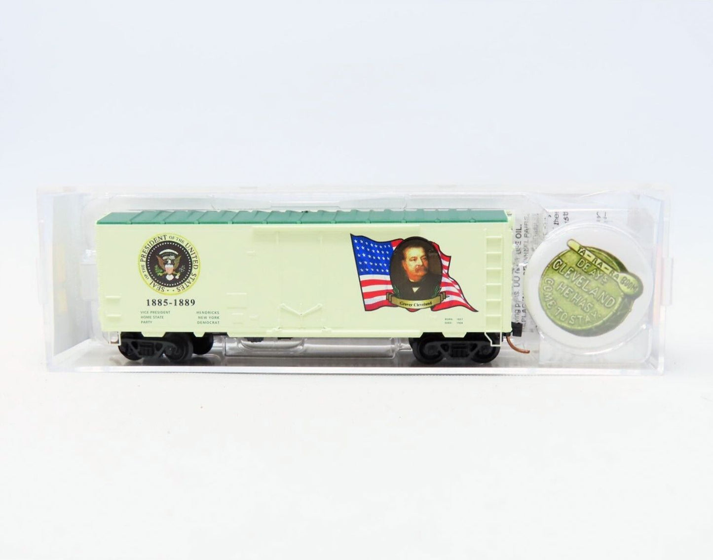 N Scale United States Presidential 40' Box Car Variety Lot - Micro Trains