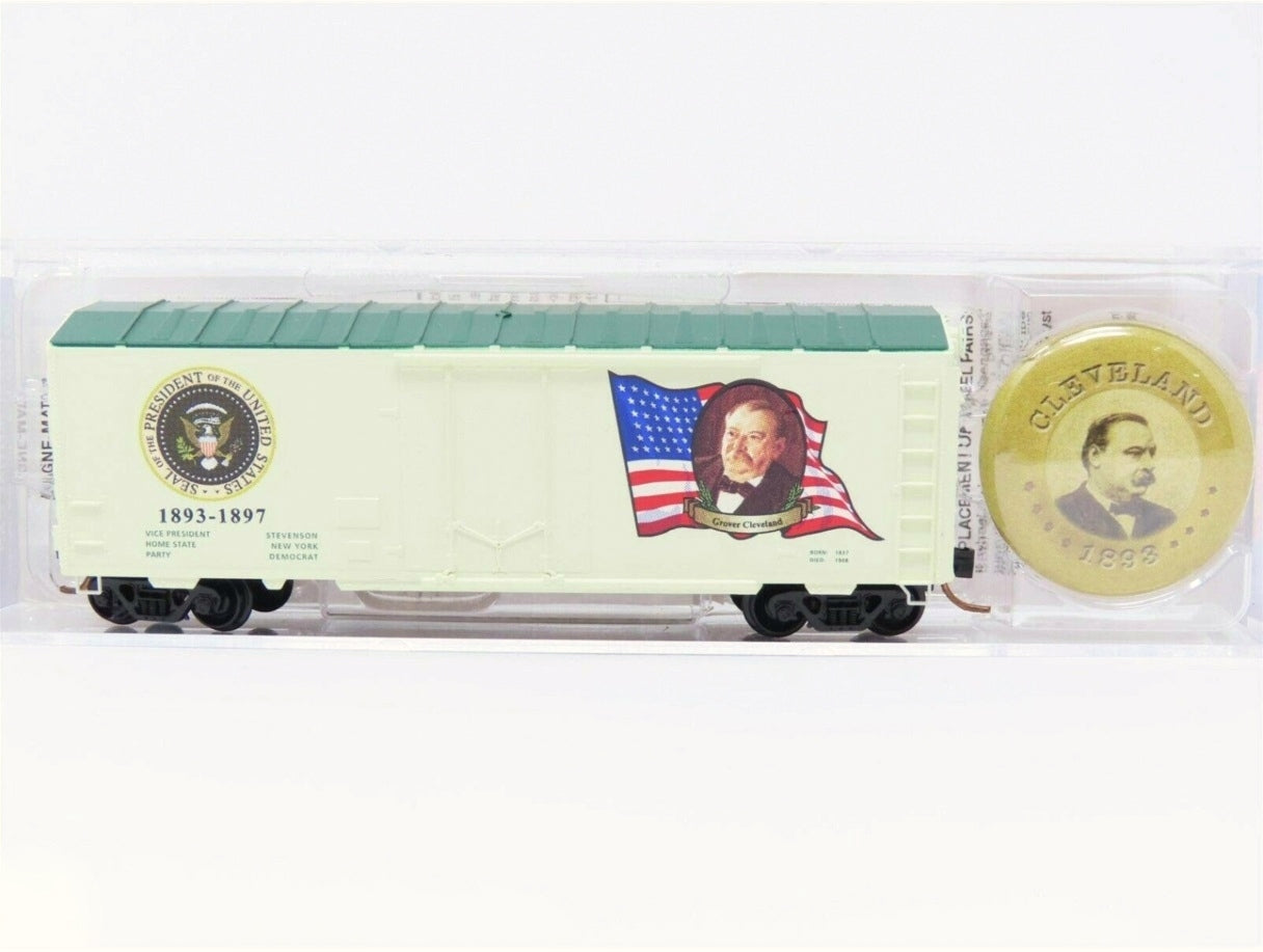 N Scale United States Presidential 40' Box Car Variety Lot - Micro Trains
