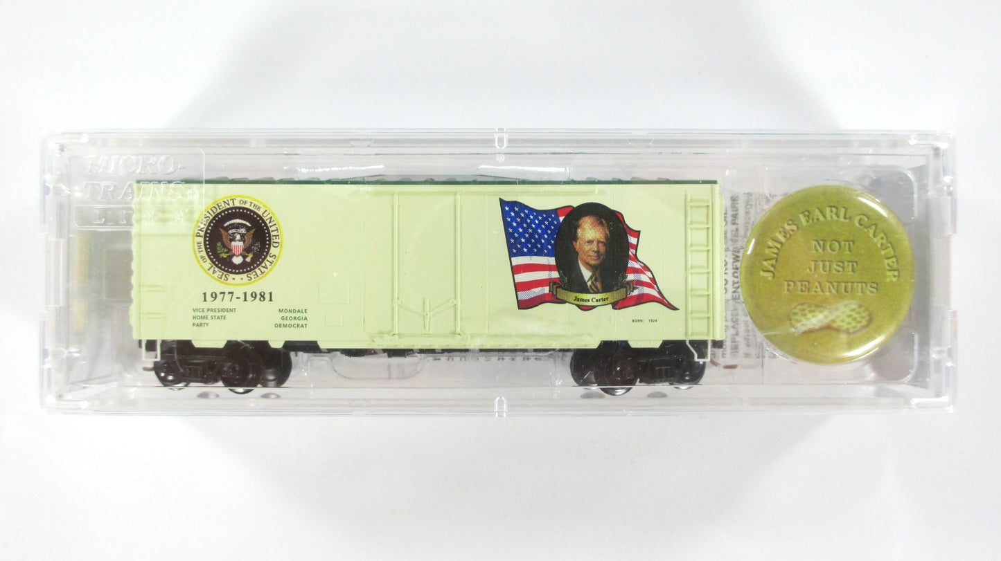 N Scale United States Presidential 40' Box Car Variety Lot - Micro Trains