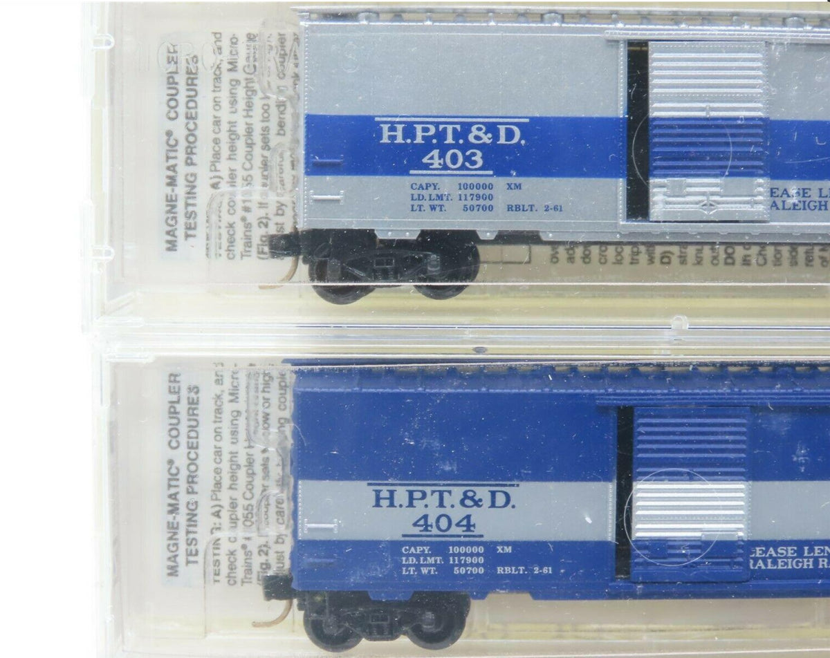 N Scale *Highpoint, Thomasville, Denton* Box Car Set - Raleigh Rails, MTL RARE