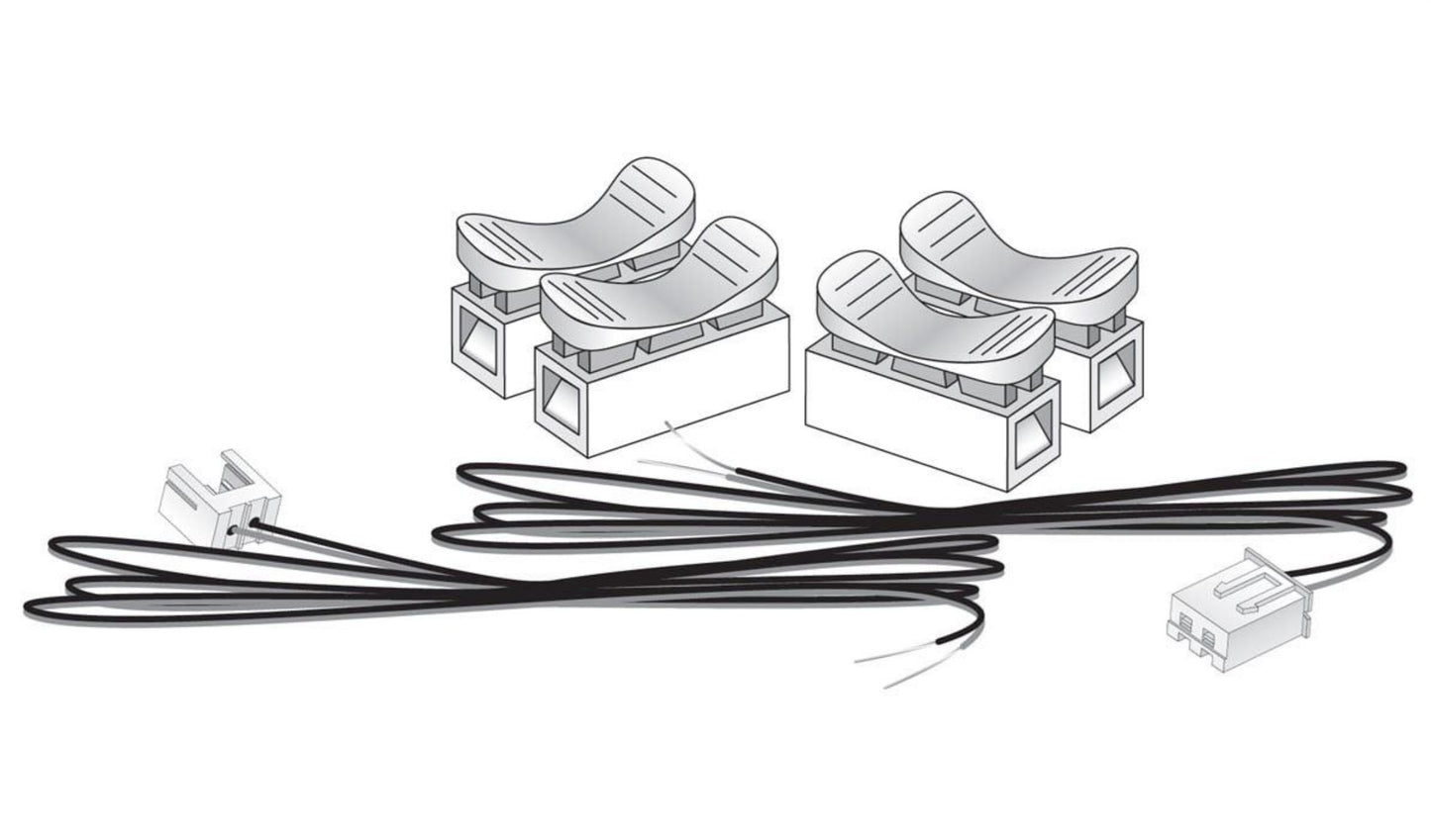 Woodland Scenics -- Just Plug Extension Cable Kit for Lighting -- JP5684