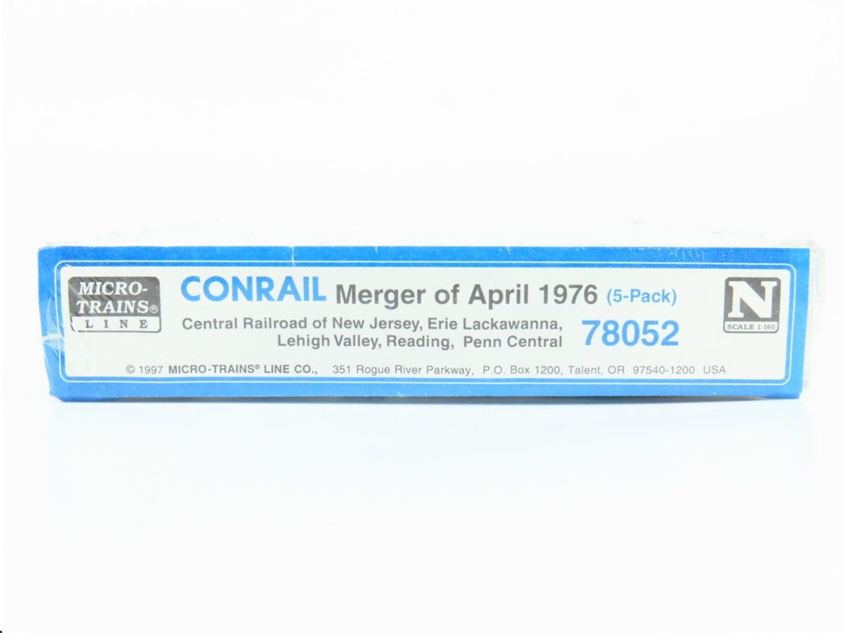 N Scale *CONRAIL Merger* CNJ,PC,LV,RDG,EL Fallen Flag Set - Micro Trains 78052