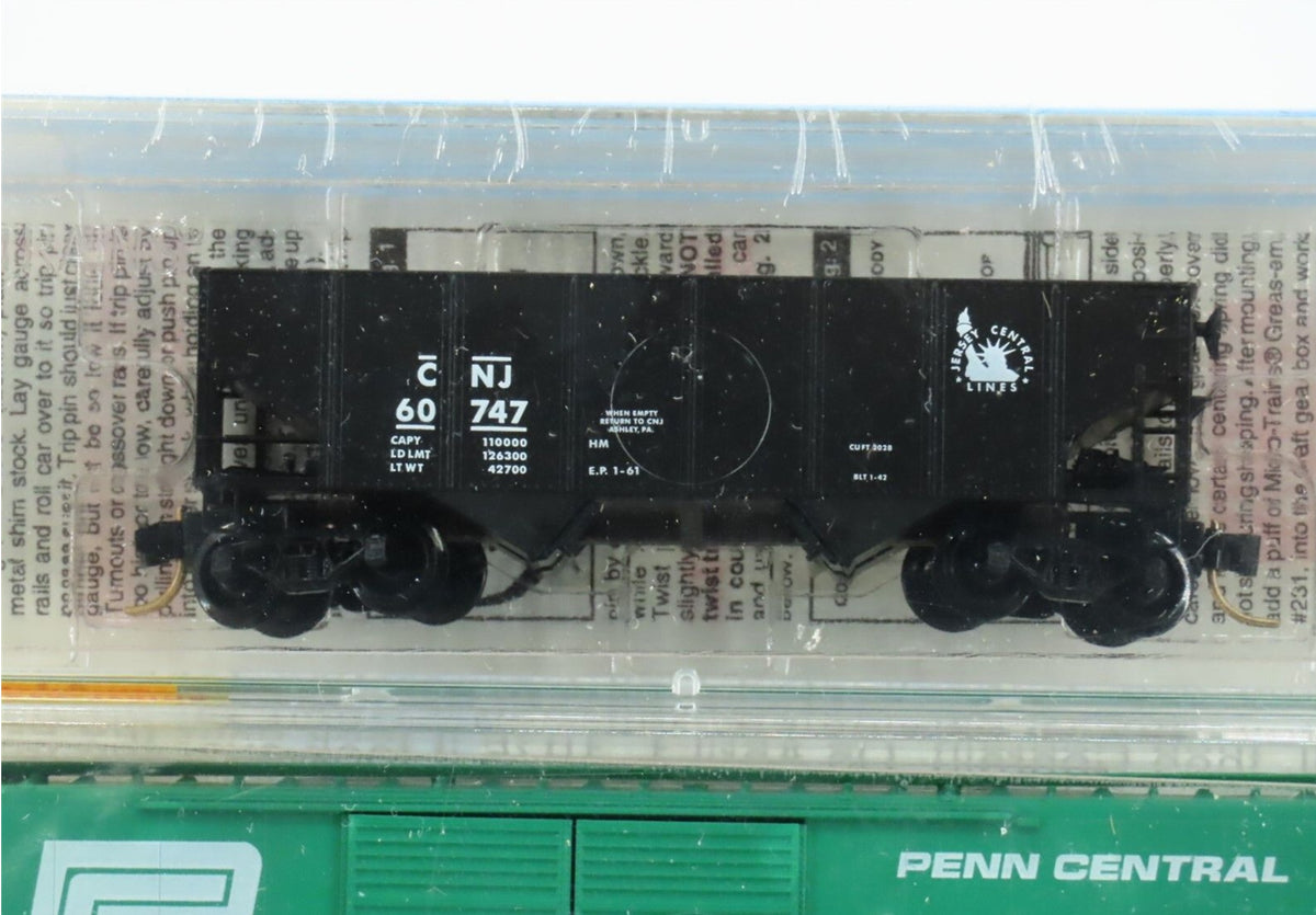 N Scale *CONRAIL Merger* CNJ,PC,LV,RDG,EL Fallen Flag Set - Micro Trains 78052
