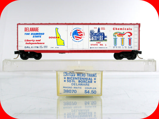 N Scale United States *13 Colonies* Box Car Variety Lot - Kadee Micro Trains