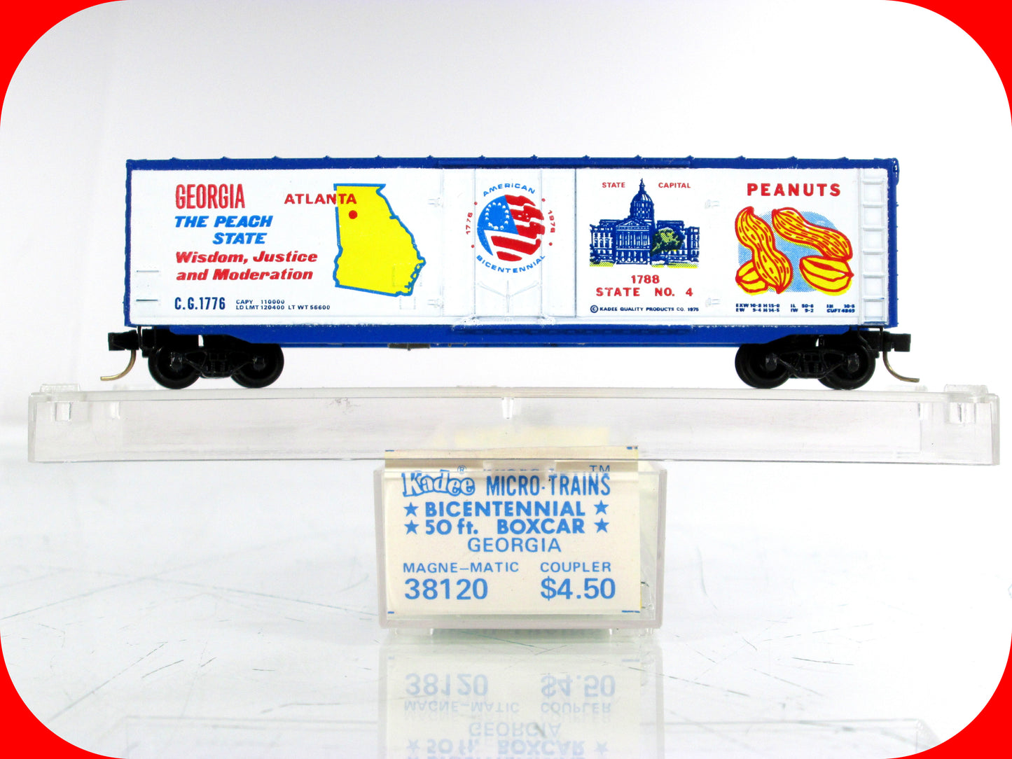 N Scale United States *13 Colonies* Box Car Variety Lot - Kadee Micro Trains