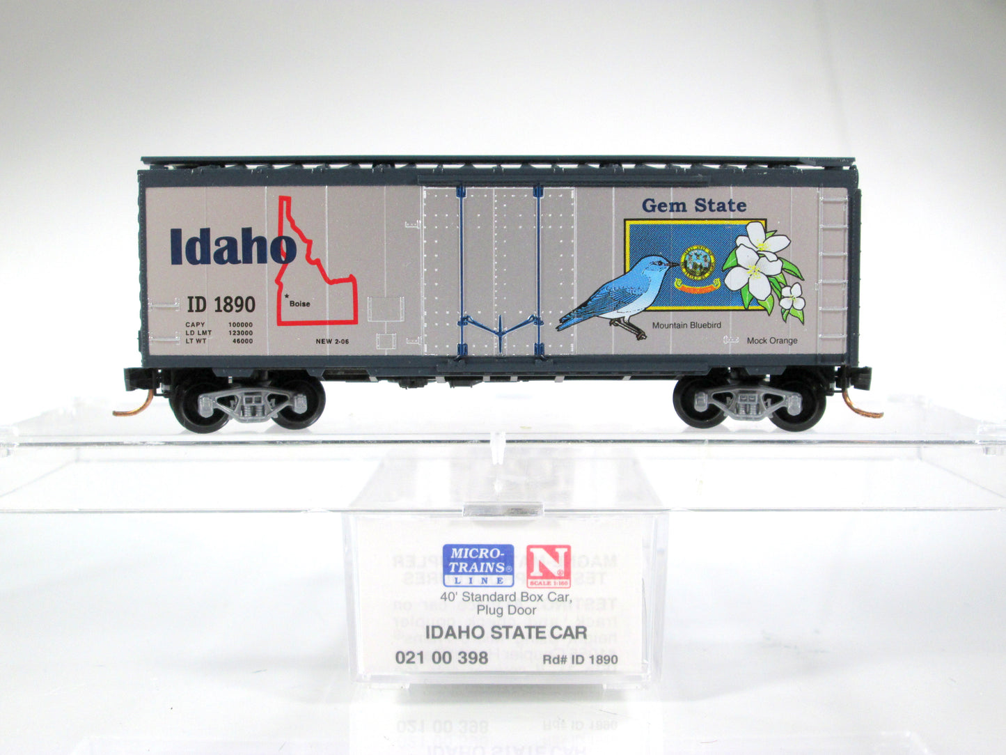 N Scale United States 40' Box Car Patriotic 50-Car Variety Lot - Micro Trains