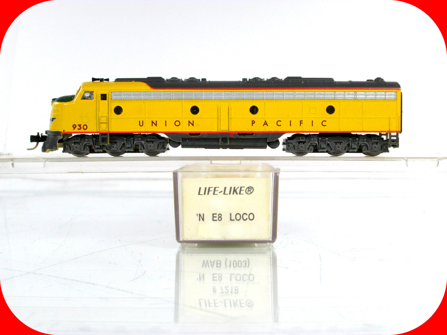 N Scale ***UNION PACIFIC*** E8 Diesel Locomotive, UP 930 - Life-Like 7173