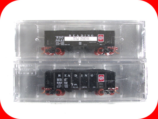 N Scale **RDG-BETHLEHEM STEEL* Railroad Barons Coal Hoppers - Micro Trains RARE