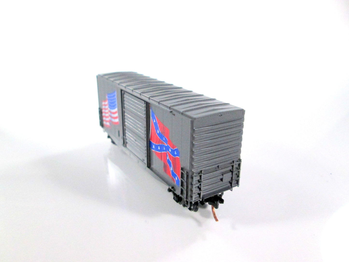 N Scale ***BATTLE of GETTYSBURG*** 40' Hy-Cube Box Car - Micro Trains 10100708