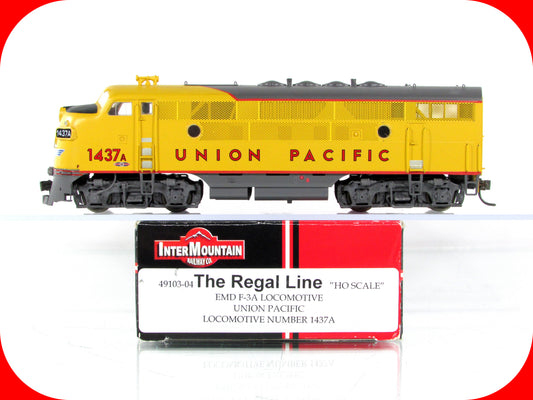 HO Scale ***UNION PACIFIC*** F3A Locomotive #1437 - Intermountain 49103, DCC Rdy