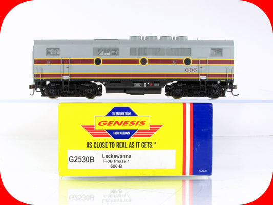 HO Scale ***LACKAWANNA*** F3B Phase 1 Diesel Locomotive #606 ----- Athearn G2530
