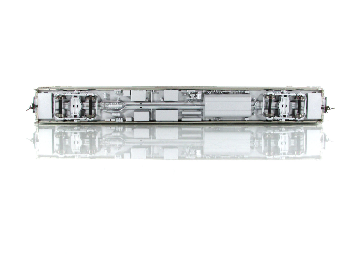 HO Scale ***WP CA ZEPHYR*** SILVER SWALLOW Sleeper #852 --Broadway 1526, Lighted