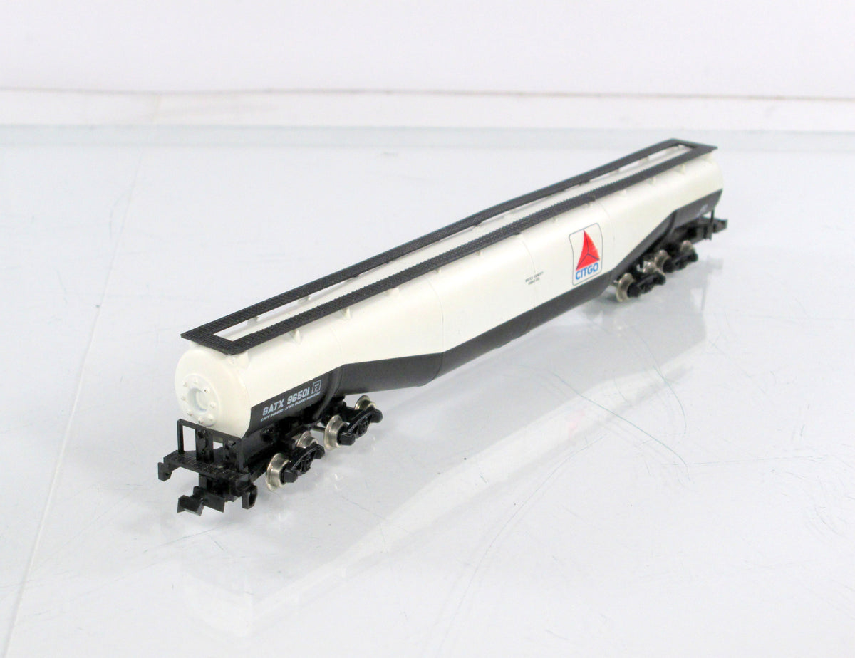 N Scale ****CITGO**** Jumbo 94' Whale Belly Tank Car, GATX 96501 -- Atlas 3111