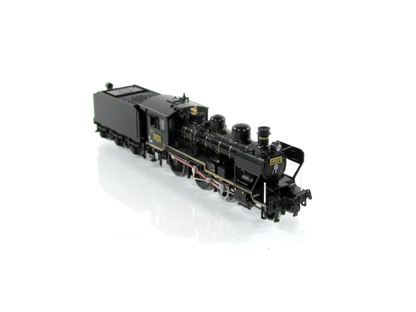 N Scale **Class 8620** Japanese 2-6-0 Steam Locomotive, JNR 58654 - Kato 2028-2