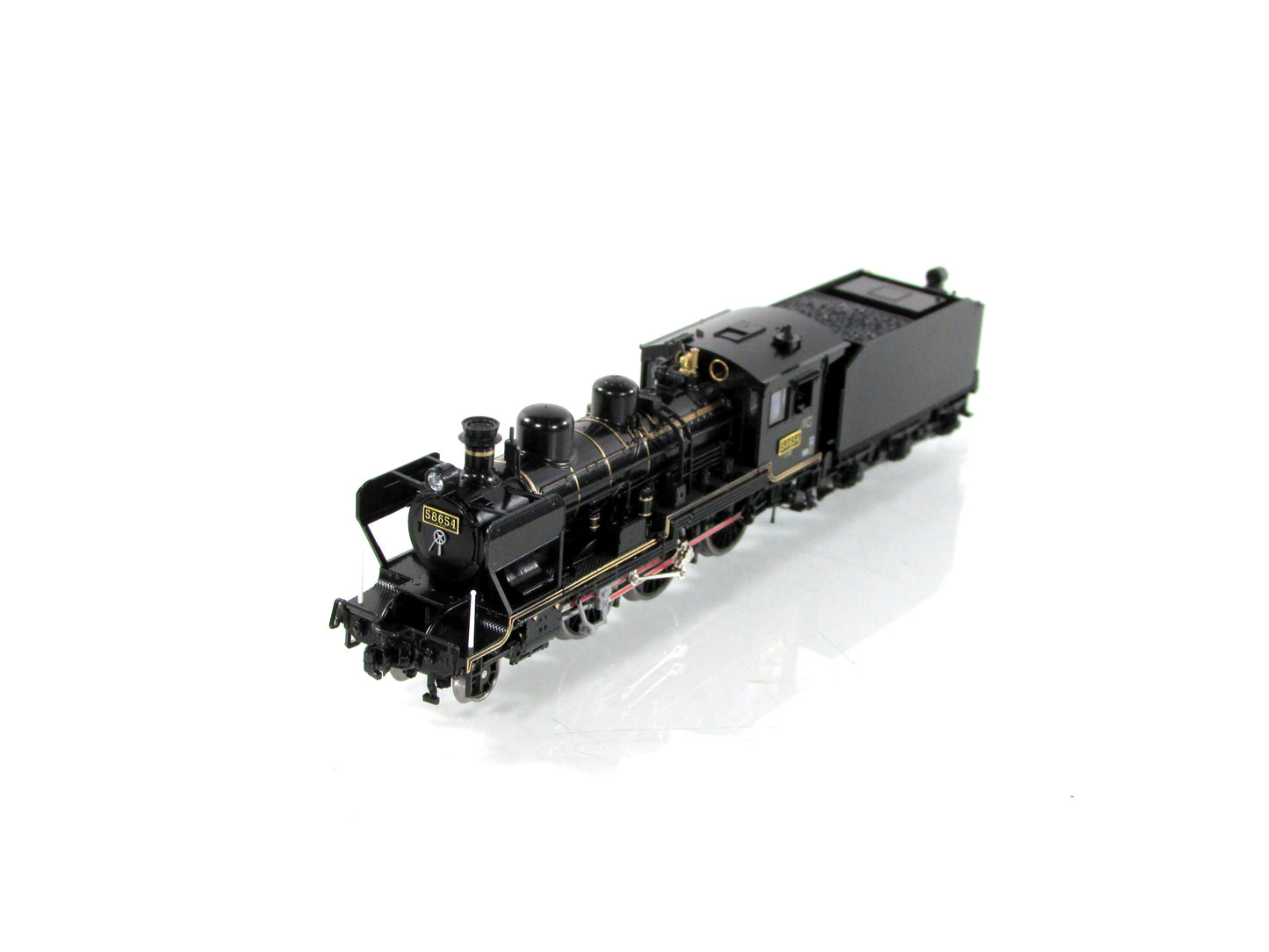 N Scale **Class 8620** Japanese 2-6-0 Steam Locomotive, JNR 58654 - Kato 2028-2
