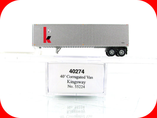 N Scale ***KINGSWAY*** 40' Trailer Van #55224 ----- Trainworx 40274, Special Run