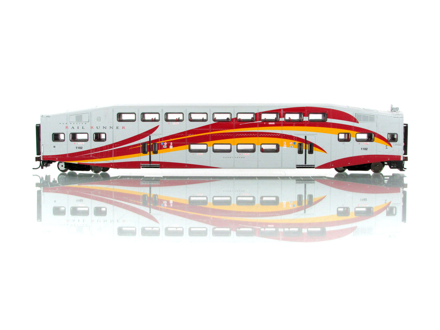 HO Scale **NEW MEXICO RAIL RUNNER** Bombardier Control Car #1102 -Athearn 25902