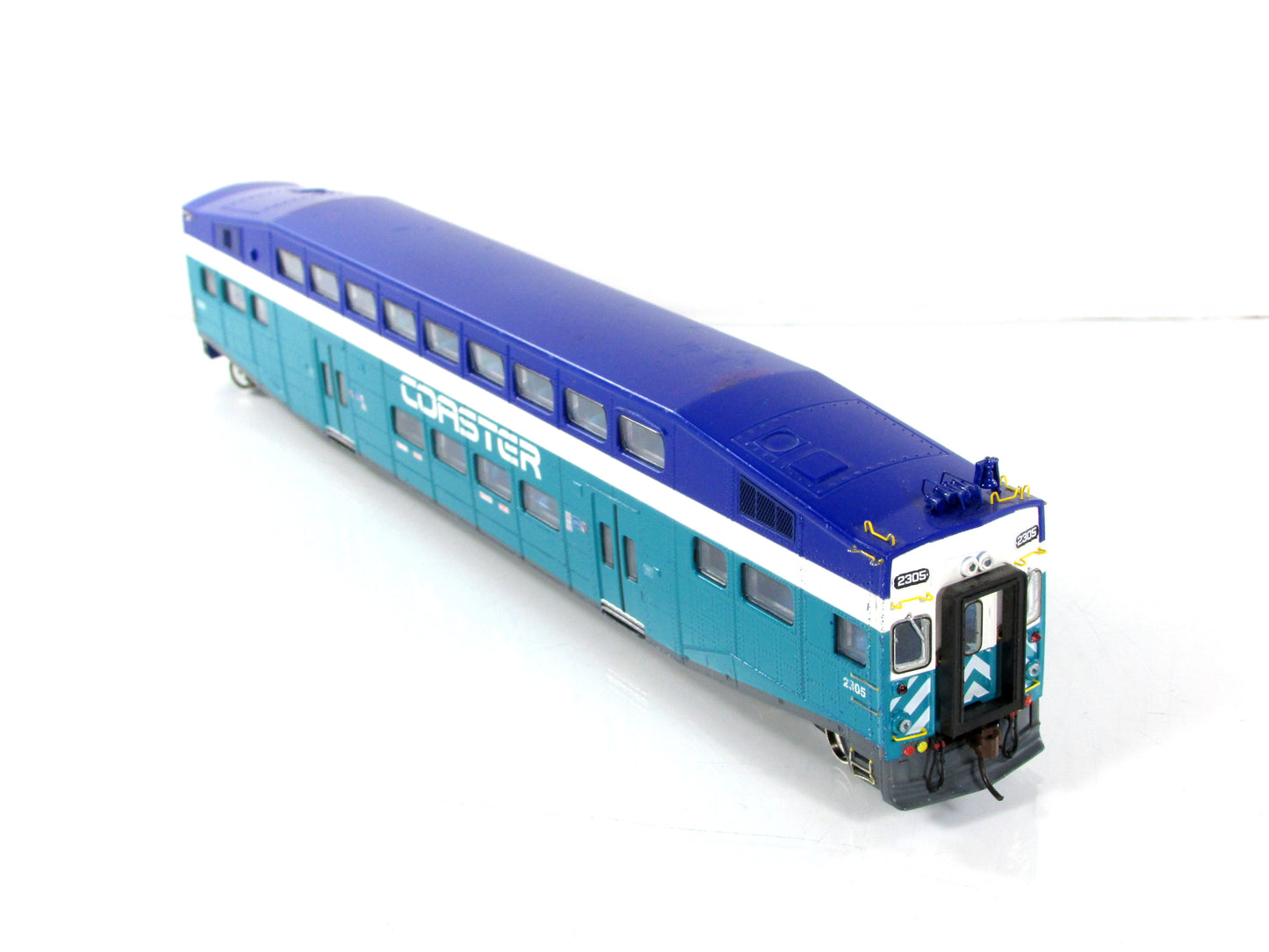 HO Scale *SAN DIEGO COASTER*  Bombardier Control Car #2305, Athearn 25540 *RARE