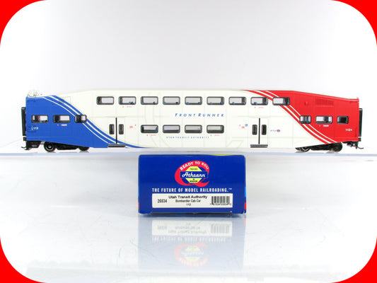 HO Scale **UTAH FRONTRUNNER** Bombardier Control Cab #112 - Athearn 25534 *RARE