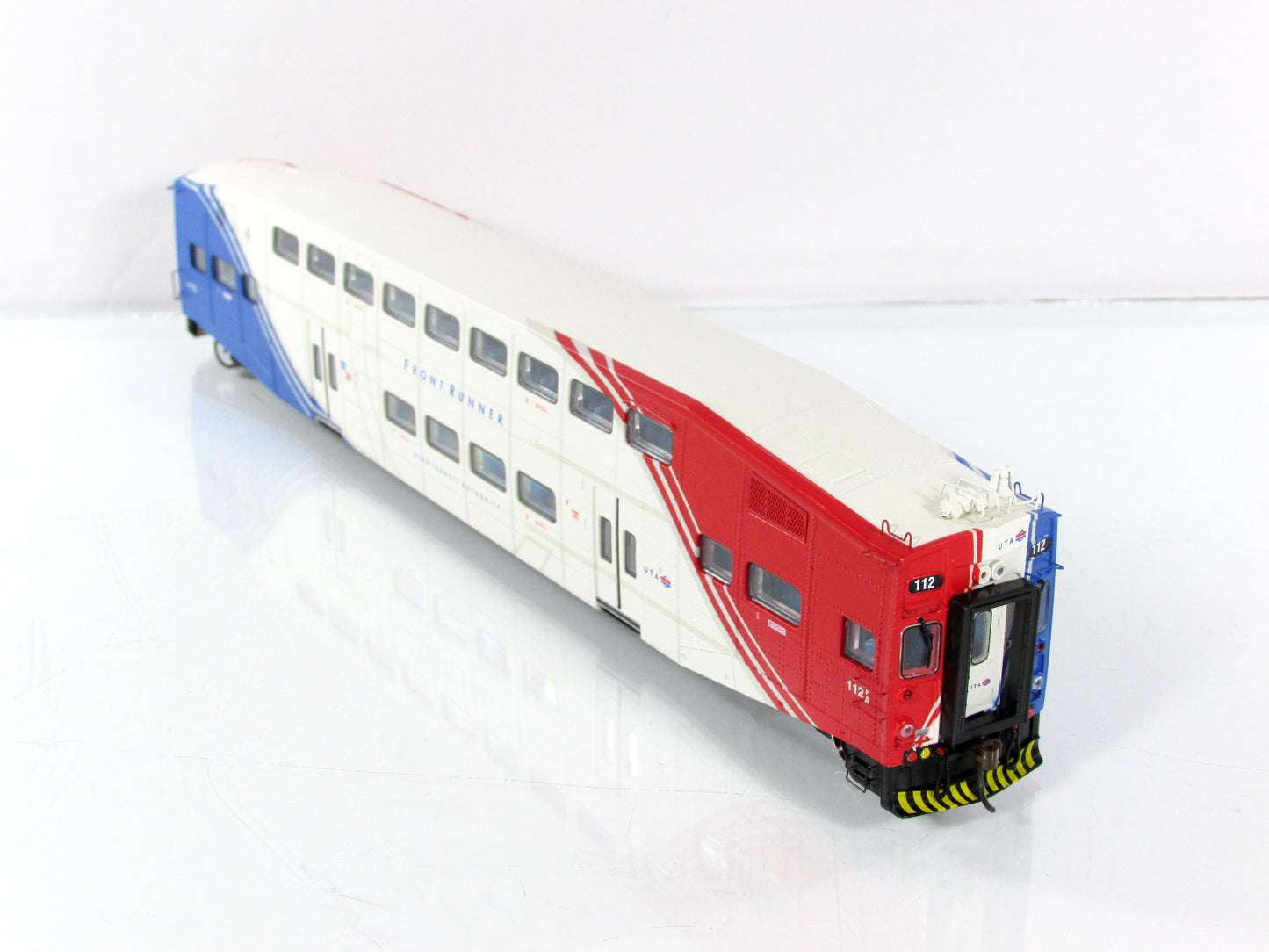 HO Scale **UTAH FRONTRUNNER** Bombardier Control Cab #112 - Athearn 25534 *RARE