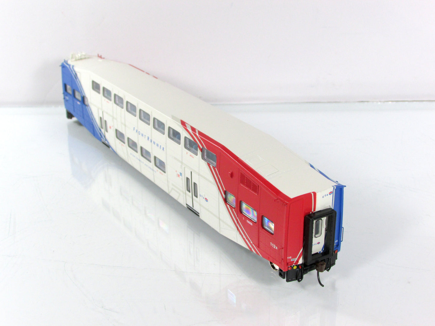 HO Scale **UTAH FRONTRUNNER** Bombardier Control Cab #112 - Athearn 25534 *RARE
