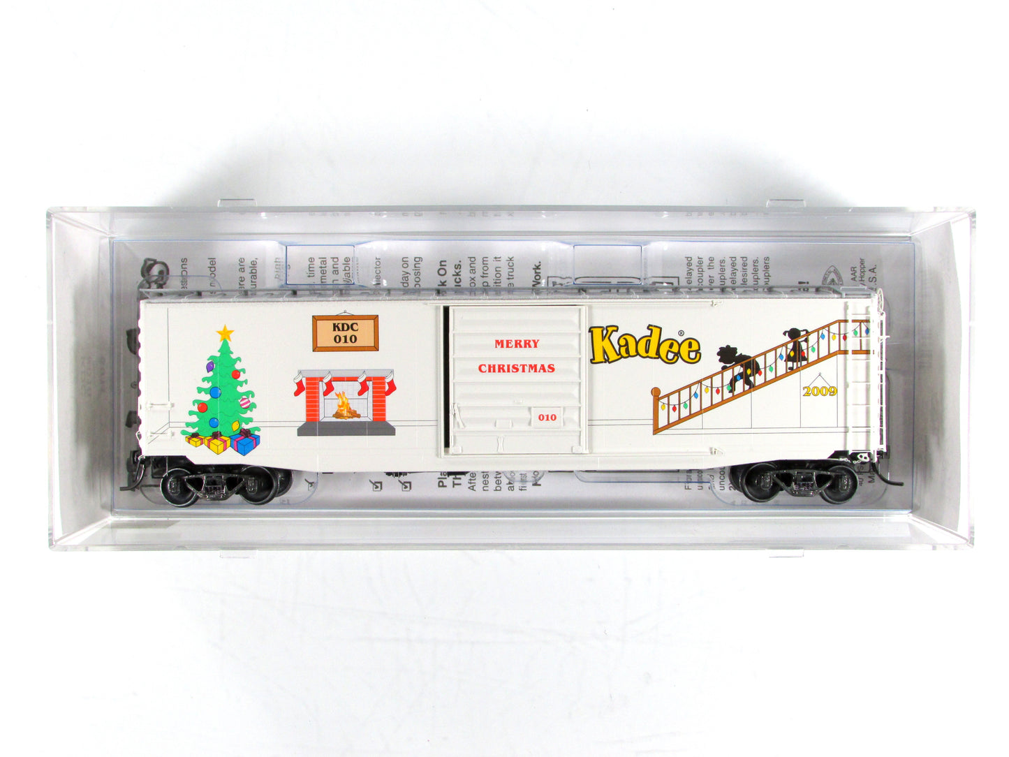 HO Scale ***MERRY CHRISTMAS*** 50' Box Car 2009 - Kadee Special Limited 6911