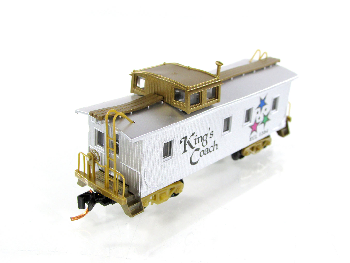 N Scale **EAST CARAVAN LINES** CHRISTMAS Caboose - Micro Trains 05150009 *READ