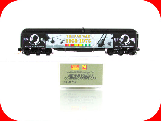 N Scale **VIETNAM WAR 1959-1975** POW-MIA Passenger Car - Micro Trains 14000710