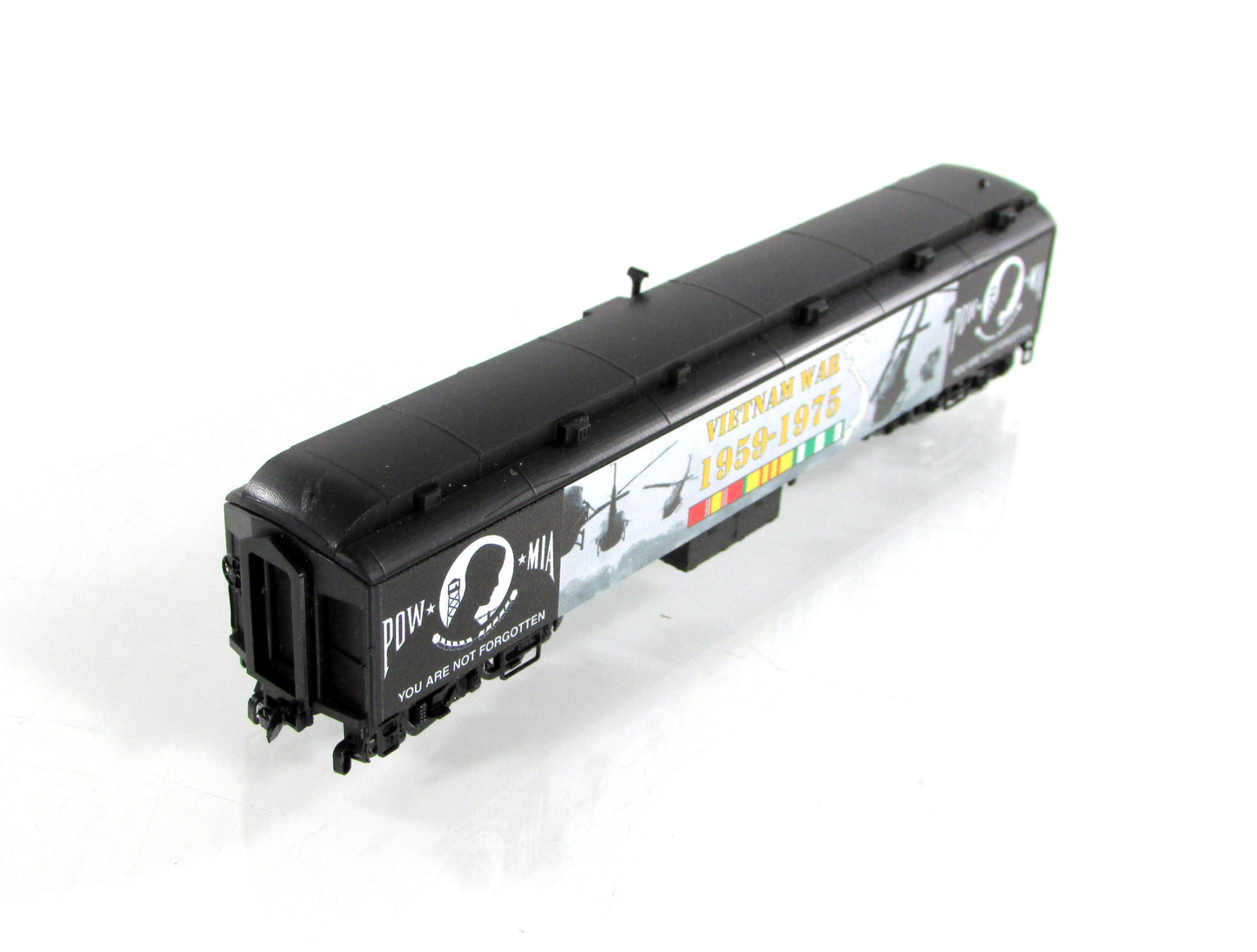 N Scale **VIETNAM WAR 1959-1975** POW-MIA Passenger Car - Micro Trains 14000710