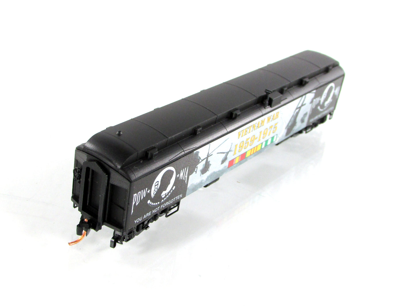 N Scale **VIETNAM WAR 1959-1975** POW-MIA Passenger Car - Micro Trains 14000710