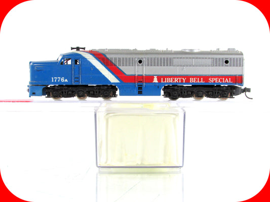 N Scale ***LIBERTY BELL SPECIAL*** PA-1 Dummy Diesel #1776A - Con-Cor, MTL Cplr