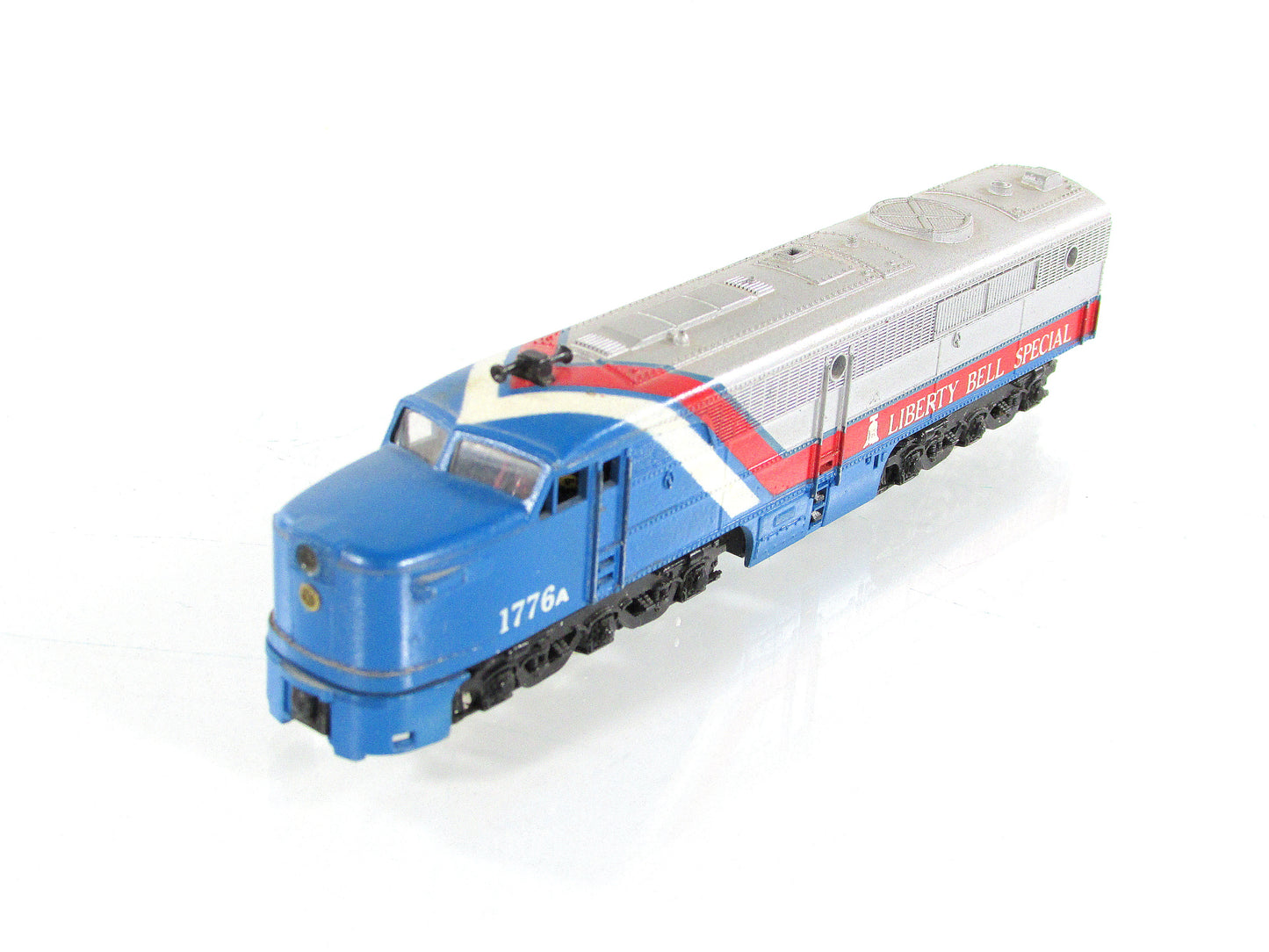 N Scale ***LIBERTY BELL SPECIAL*** PA-1 Dummy Diesel #1776A - Con-Cor, MTL Cplr