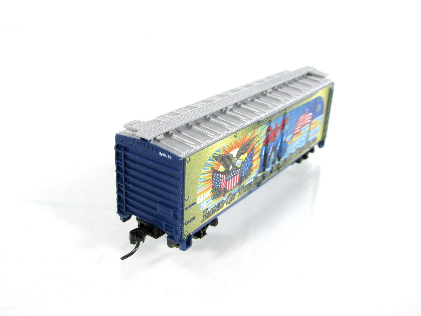 N Scale *JULY 4th* Land of the Free, Home of the Brave, Box Car -Atlas 50006479