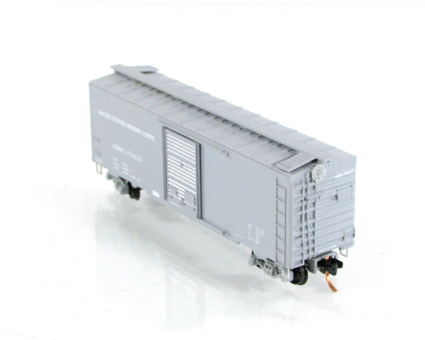 N Scale **US MARINE CORPS** Box Car, USMC 173227 - Micro Trains 02000477 **RARE