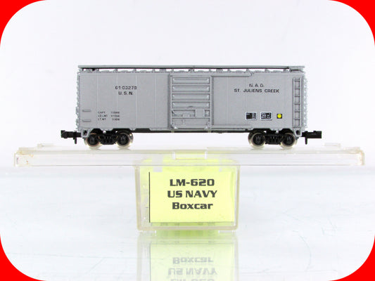 N Scale ***US NAVY*** St Juliens Creek Box Car - USN 61-03278 - Atlas / LM-620