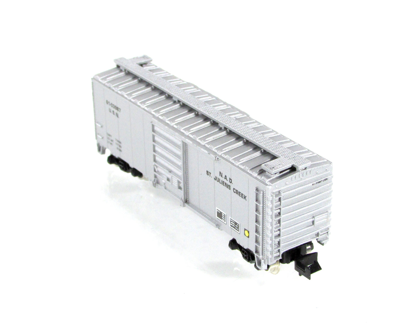 N Scale ***US NAVY*** St Juliens Creek Box Car - USN 61-03987 - Atlas / LM-621