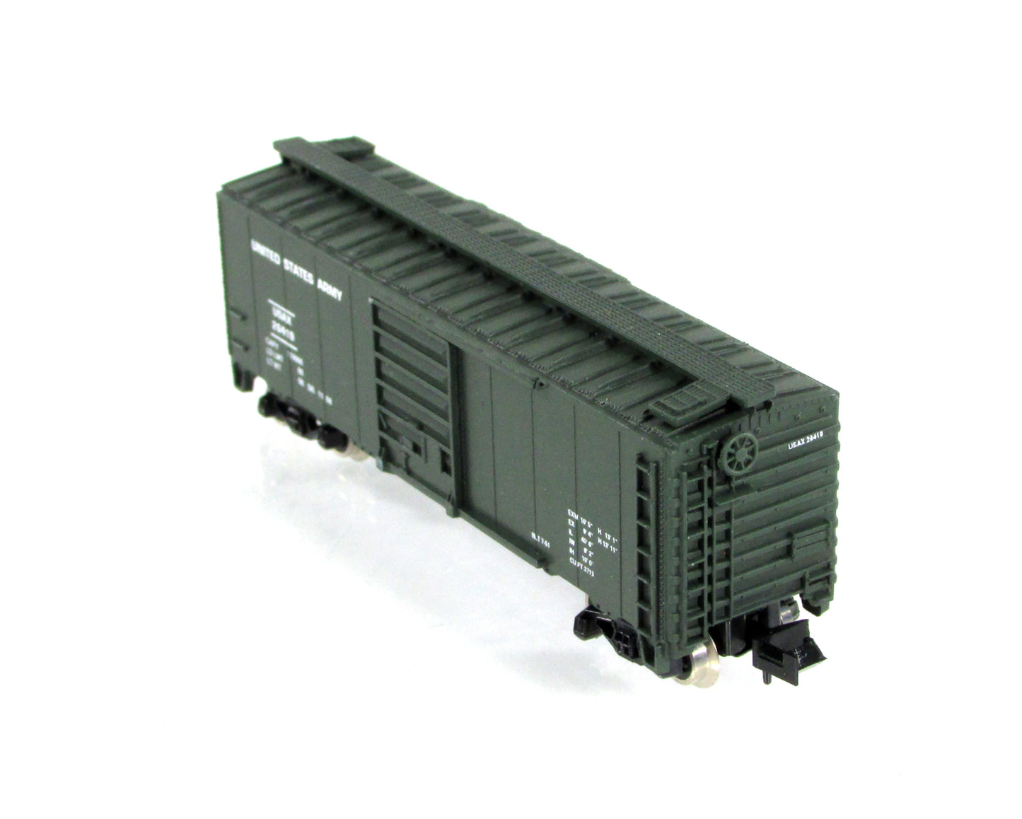 N Scale **UNITED STATES ARMY** Box Car, USAX 26419 -Atlas / Loco-Motives LM-600