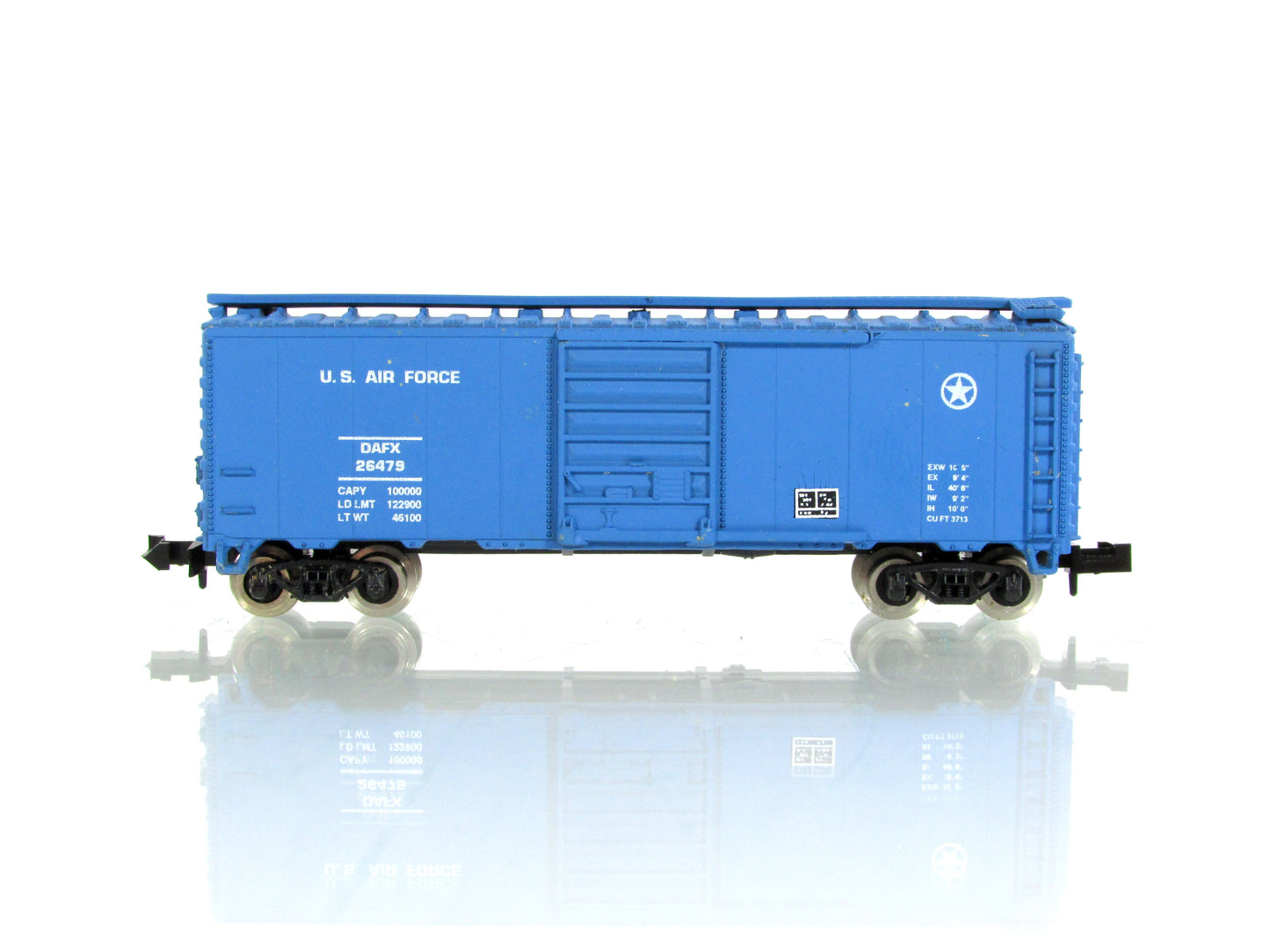 N Scale ***UNITED STATES AIR FORCE*** 40' Box Car, DAFX 26479 - Atlas / LM-610