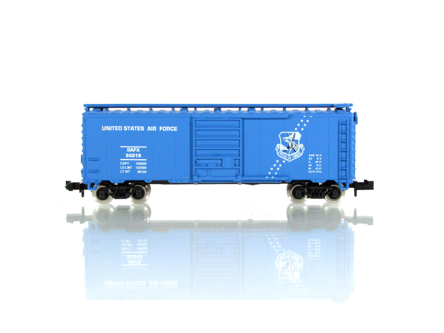 N Scale ***UNITED STATES AIR FORCE*** 40' Box Car, DAFX 26015 - Atlas / LM-611