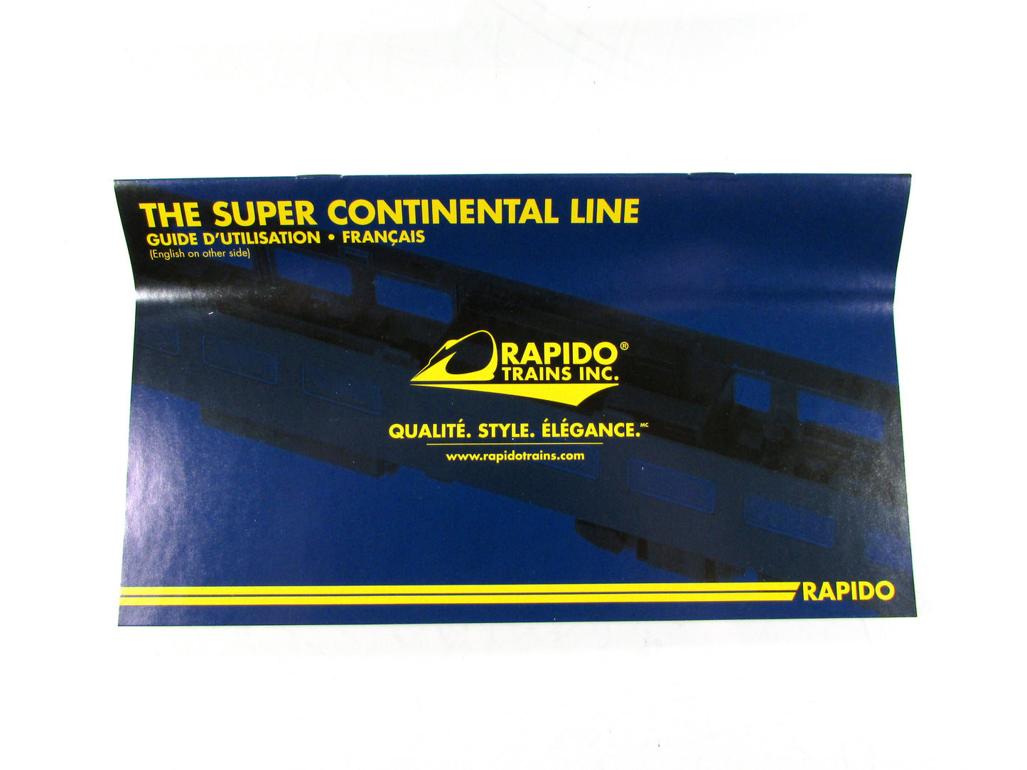 HO Scale *VIA RAIL CANADA* *CHALEUR BAY* Sleeper #2024 - Rapido 104003, Lighted