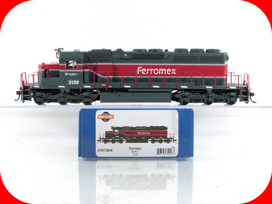 HO Scale **FERROMEX** SD40-2 Locomotive, FXE 3139 - Athearn ATH72018, DCC Ready