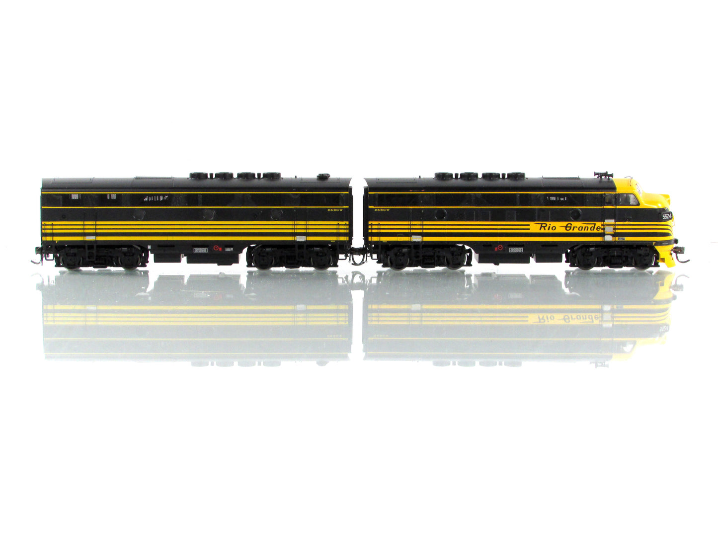 HO Scale **DENVER & RIO GRANDE** F3A-F3B -- Athearn G22334 w/ DCC Tsunami Sound