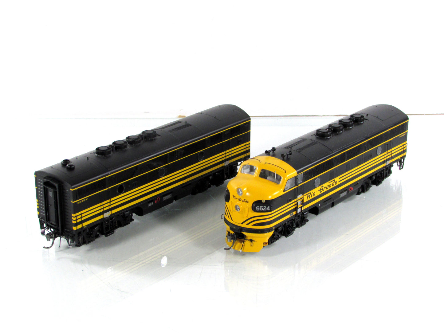 HO Scale **DENVER & RIO GRANDE** F3A-F3B -- Athearn G22334 w/ DCC Tsunami Sound