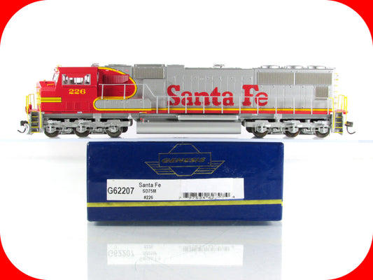 HO Scale ***SANTA FE*** SD75M Diesel Locomotive #226 ---- Athearn G62207 w/ DCC