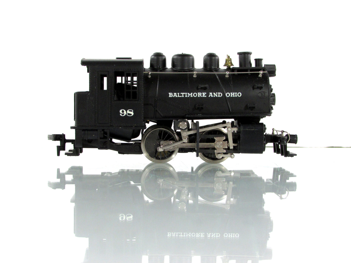 HO Scale **BALTIMORE OHIO** 0-4-0 Dockside Switcher #98 - AHM / Rivarossi 5018
