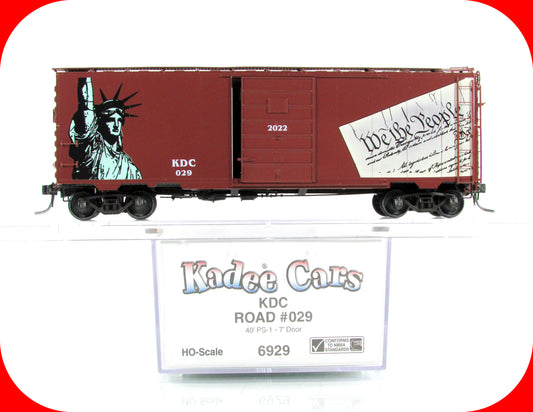 HO Scale ***Declaration of Independence*** Liberty Box Car - Kadee Special 6929