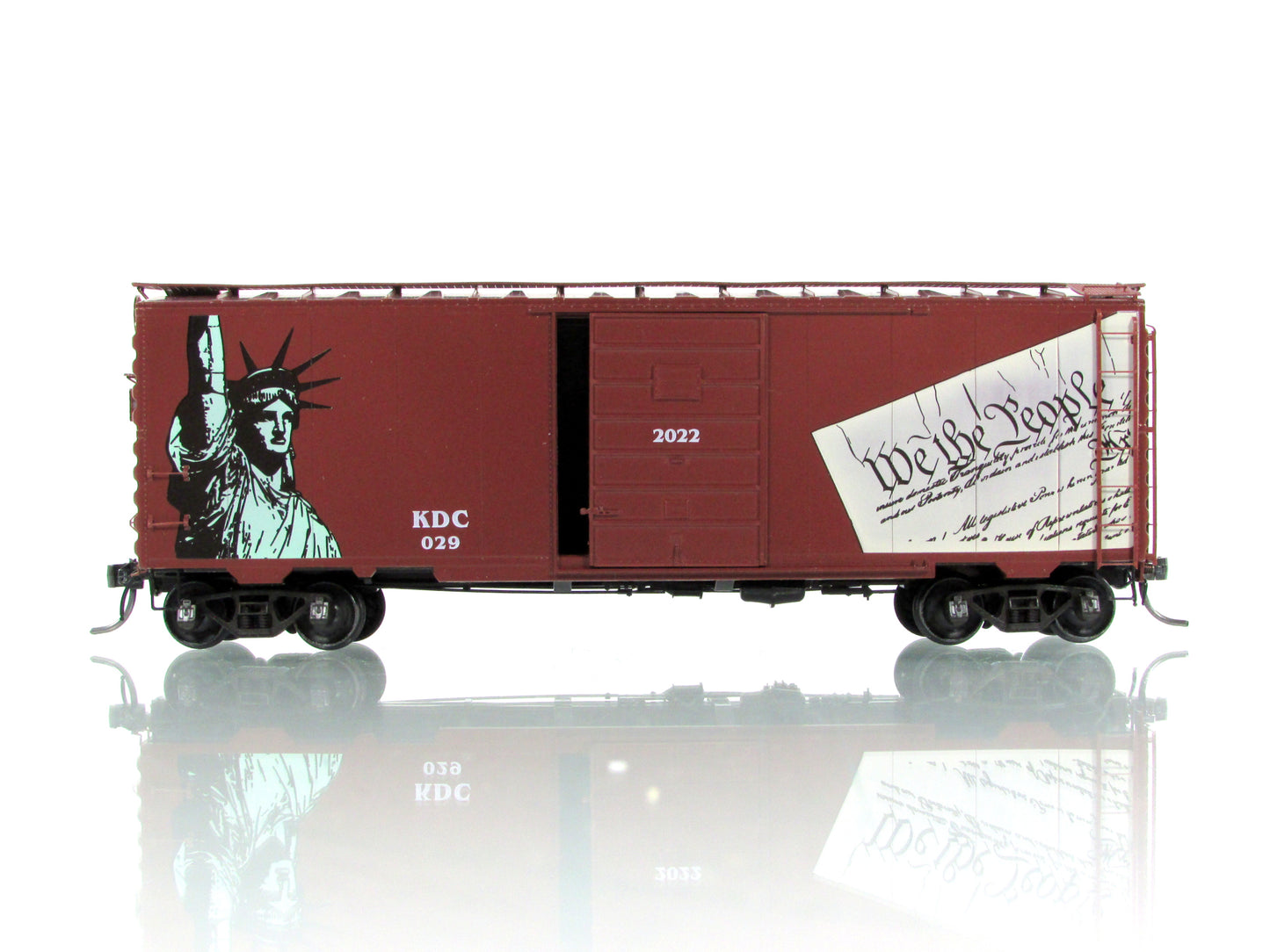 HO Scale ***Declaration of Independence*** Liberty Box Car - Kadee Special 6929